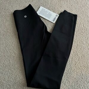 Lululemon Athletica Black Leggings with Logo Detail